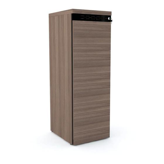 Imagem de Arquivo 4 gavetas pandin pe50 - walnut/preto