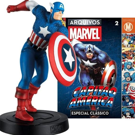 Imagem de Arquivos marvel classicos: capitao america