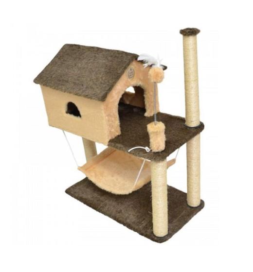 Arranhador casinha para gato House - São Pet Menor preço em Arranhador casinha para gato House - São Pet
