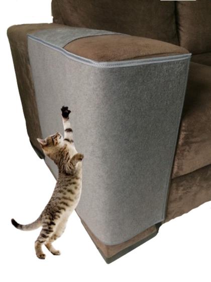 Arranhador de Gatos e Protetor de Apoio (Braço) Sofá - Lado Direito -1 Peça  - Karppovet - Arranhador para Gatos - Magazine Luiza