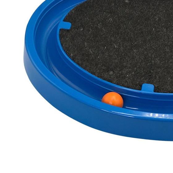 Imagem de Arranhador para Gatos  Bolinha Interativa Antistress  Azul