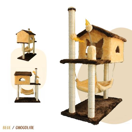 Arranhador Sisal Gato Casinha com Rede 2 Brinquedos Bolinhas - MIUPETZ STORE é ruim? Arranhador Sisal Gato Casinha com Rede 2 Brinquedos Bolinhas - MIUPETZ STORE é boa?