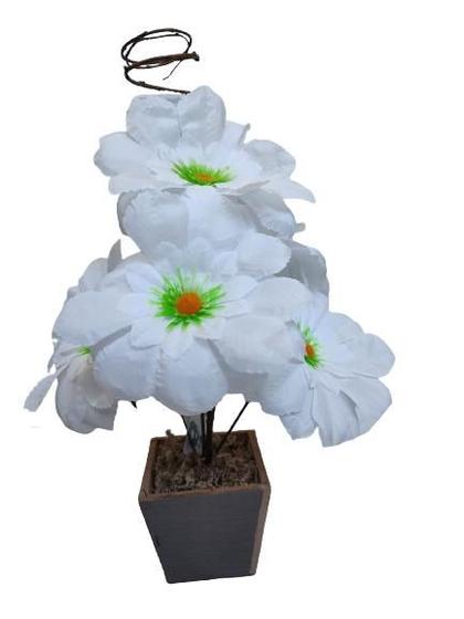 Imagem de Arranjo Artificial Gerbera Decoração Enfeite Durável