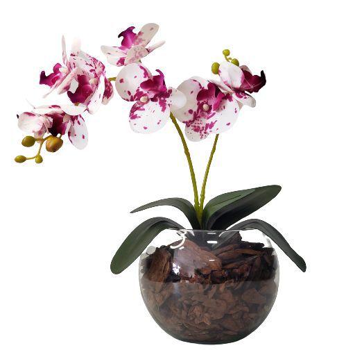 Arranjo de Flores Orquídea Artificial Toque Real Vaso - La Caza Store -  Arranjos de Flores - Magazine Luiza