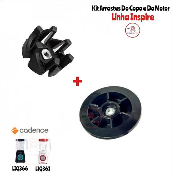 Imagem de Arraste Acoplamento do Motor e Do Copo Liq Cadence Inspire LIQ361 e LIQ366