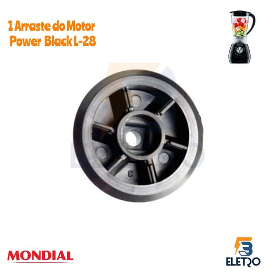 Imagem de Arraste do Motor para Liquidificador Mondial Power L28