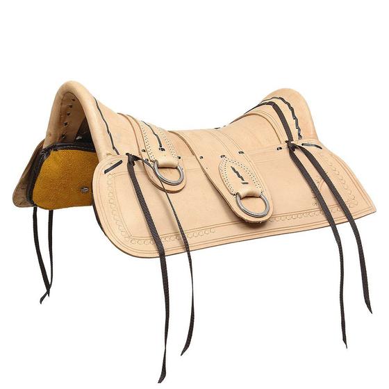 Imagem de Arreio São José Assento 15" em Couro Natural Bronc-Steel 29278