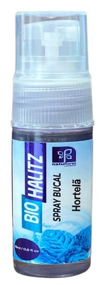 Imagem de ARROMATIZANTE  BUCAL HORTELÃ BIO HALITZ SPRAY 18ml  NATUFLORES