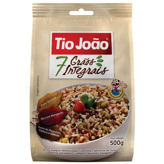 Imagem de Arroz 7 Grãos Integrais com Quinoa Tio João 500g