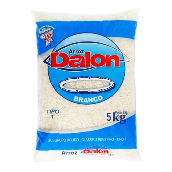 Imagem de Arroz Branco Dalon Tipo 1 5kg