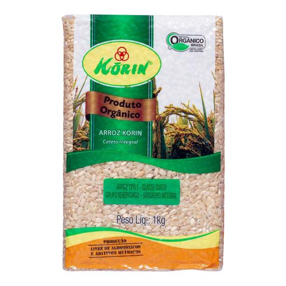 Imagem de Arroz Cateto Integral Orgânico Korin 1kg