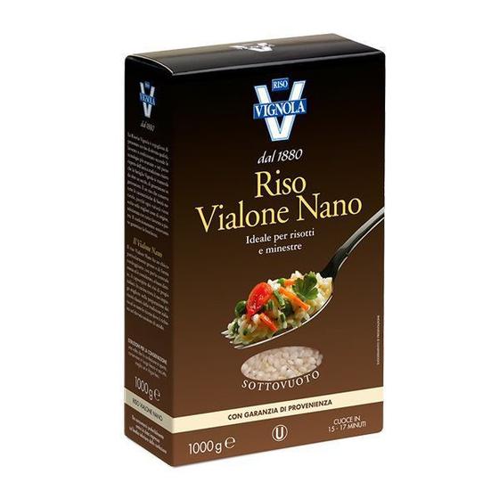 Arroz Vialone Nano Riso Vignola 1kg Arroz Magazine Luiza