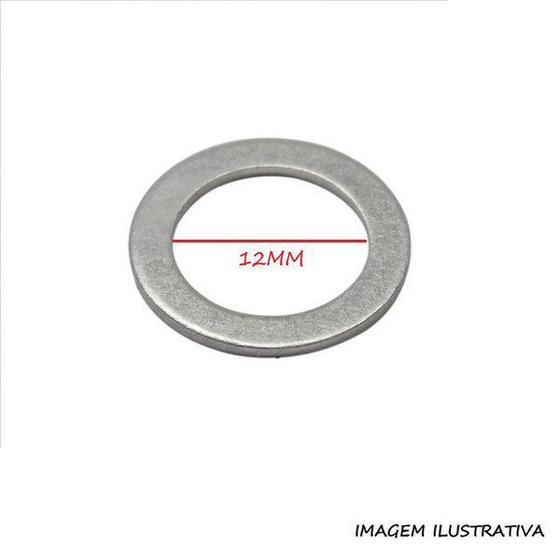 Arruela 12mm alumínio Bujão óleo carter CG125 CG150 CG160 CRF250F Bros Menor preço em Arruela 12mm alumínio Bujão óleo carter CG125 CG150 CG160 CRF250F Bros