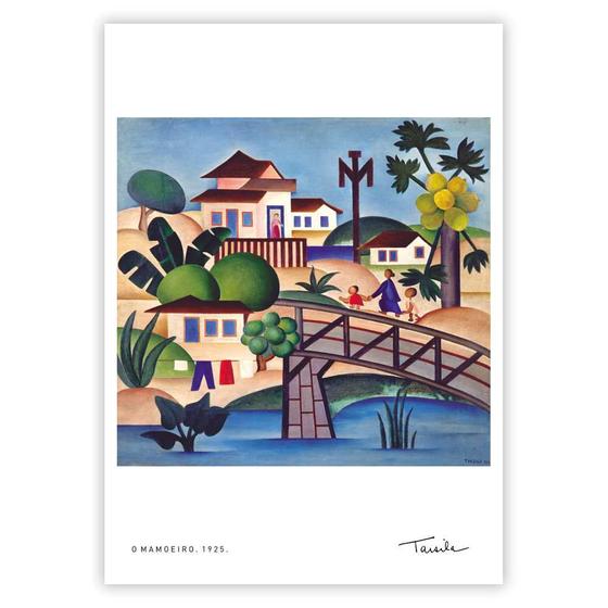 Imagem de Art print tarsila do amaral mamoeiro