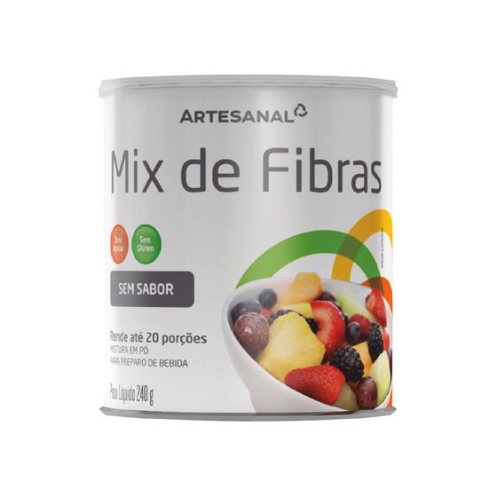 Imagem de Artesanal Mix De Fibras Alimentar 240g - 4 Fontes De Fibras