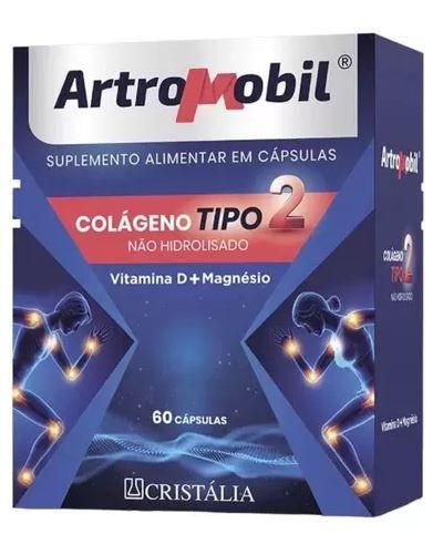 Imagem de Artromobil Colágeno Tipo II com 60 Cápsulas