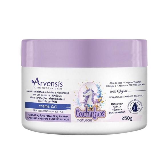 Imagem de Arvensis Creme Máscara Vegana 2X1 Cachinhos 250G