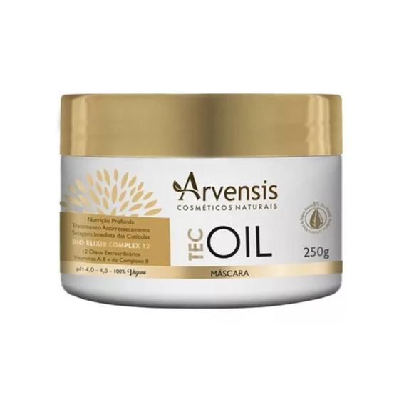 Imagem de Arvensis Máscara Capilar Tec Oil Hidratação E Brilho 250g