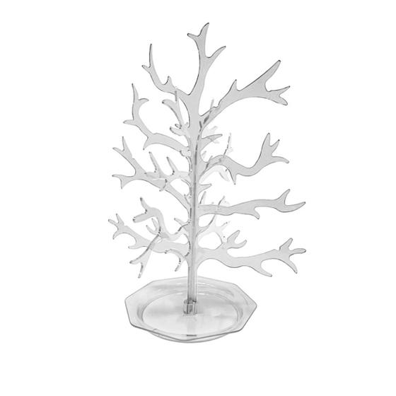 Imagem de Árvore Acrílica Transparente de Natal - 30cm