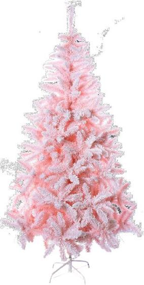 Imagem de Árvore Cotton - 120H - Nevada Rosa - 90 Centímetros - Cromus Natal - 1 unidade - Rizzo