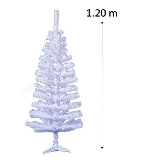 Árvore de Natal 120 cm com 120 Galhos Branca - RIO MASTER - Árvore de Natal  - Magazine Luiza