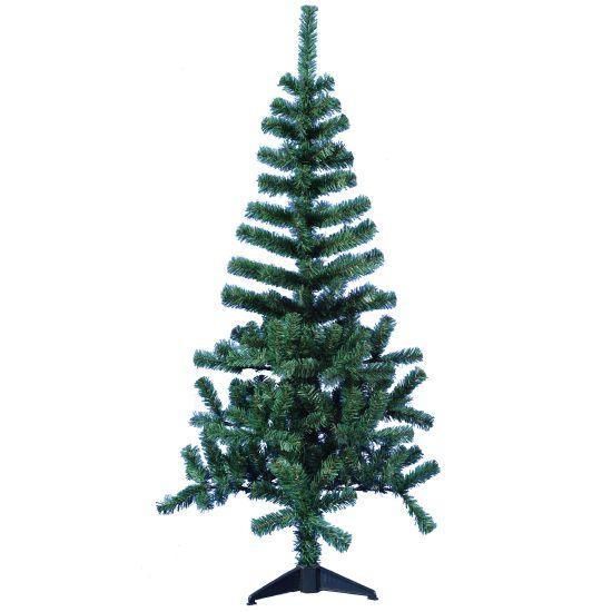 Arvore de natal 1,50m verde com 220 galhos pe de plástico é boa?