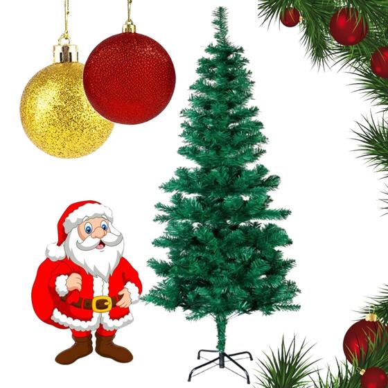 Imagem de Arvore De Natal 180cm 320 Galhos Prime Cheia - Cor Verde