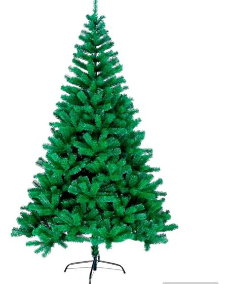 Imagem de Arvore De Natal 2,10 M 800 Galhos Pinheiro Verde Cheia Luxo