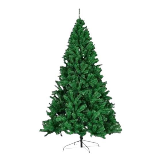 Imagem de Árvore De Natal Alemã Verde 2,10m 1490 Galhos Pinheiro