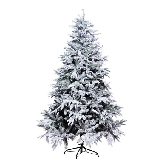 Imagem de Árvore de Natal Andes 180cm 1700 Hastes Nevada Elegância Natalina