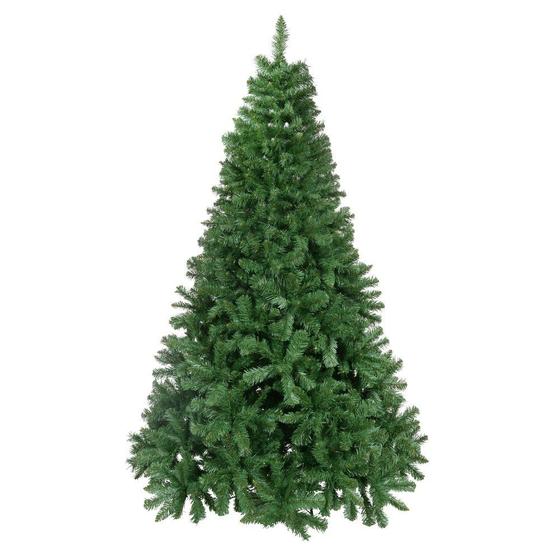 Imagem de Arvore de Natal Aveiro 787 Tips Com Base Metal Verde 1,8m