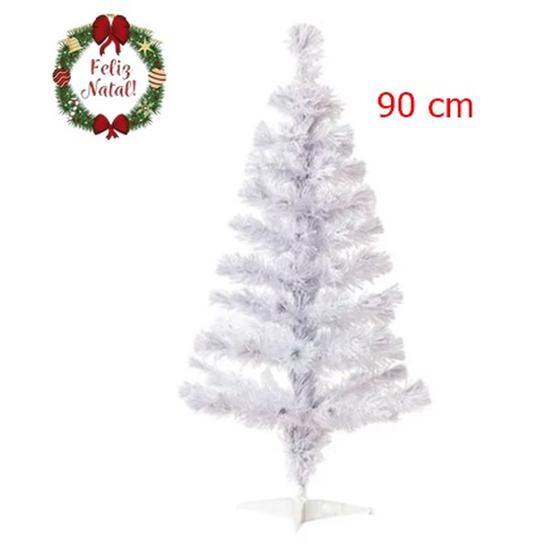 Árvore de Natal Branca para Decoração Pinheiro Natalino 90cm - Online -  Árvore de Natal - Magazine Luiza
