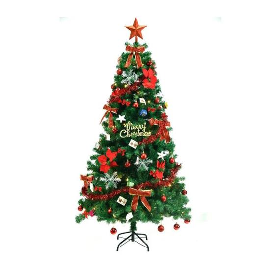 Imagem de Árvore De Natal Canadense Verde 1,80cm 339 Galhos Pinheiro