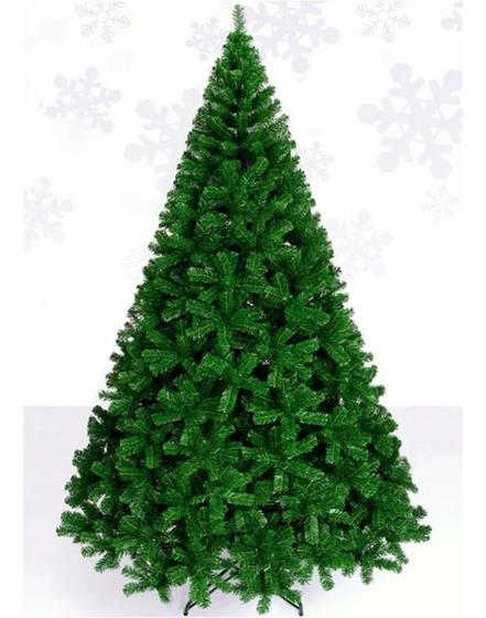 Árvore De Natal Dinamarquês Gigante Cor Verde Modelo Luxo 2,40 Metros 1242  Galhos A0724H - Chibrali - Árvore de Natal - Magazine Luiza