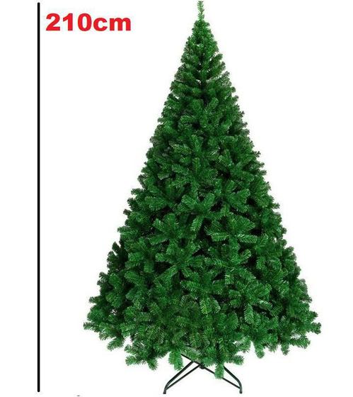 Arvore De Natal Gigante Luxo Dinamarquês 2,10m 956 Galhos - D' Presentes -  Árvore de Natal - Magazine Luiza