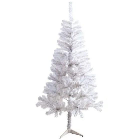Árvore De Natal Luxo Grande Decoração 1,5M Branca 280 Galhos Menor preço em Árvore De Natal Luxo Grande Decoração 1,5M Branca 280 Galhos