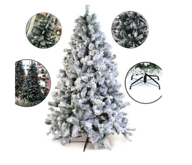Árvore De Natal Luxo Pinheiro Neve Nevada 1,50M - Lynx Produções Artisrica  Ltda - Árvore de Natal - Magazine Luiza
