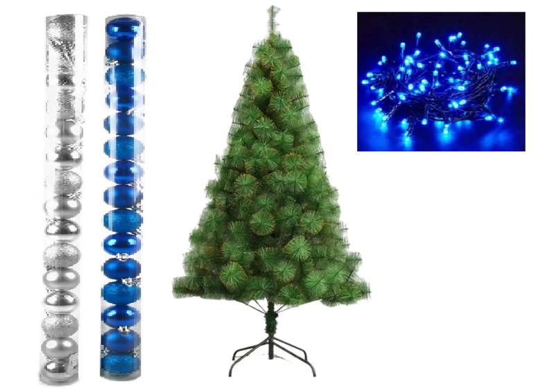 Imagem de Arvore de Natal Pinheiro 1,2 metros 90 galhos com enfeites