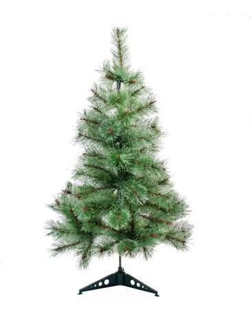 Imagem de Árvore De Natal Pinheiro De Mesa Luxo 60cm Cor Verde 35 Galhos