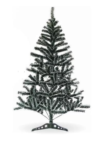 Imagem de Árvore De Natal Pinheiro Decoração Luxo Verde Nevada 90Cm