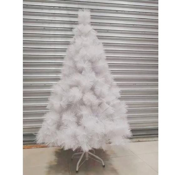 Imagem de Árvore De Natal Pinheiro Modelo Luxo Branca A0112B-1.20m-170 galhos