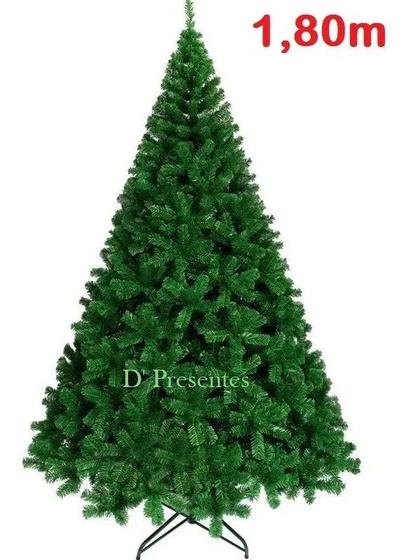 Imagem de Árvore De Natal Pinheiro Verde Luxo 1,80m Com 834 Galhos