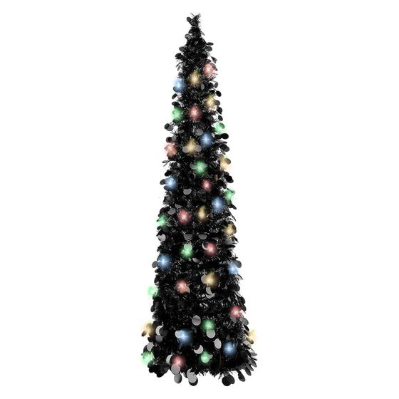 Imagem de Árvore de Natal Pop Up de 1,5m com Luzes LED - Decoração de Halloween
