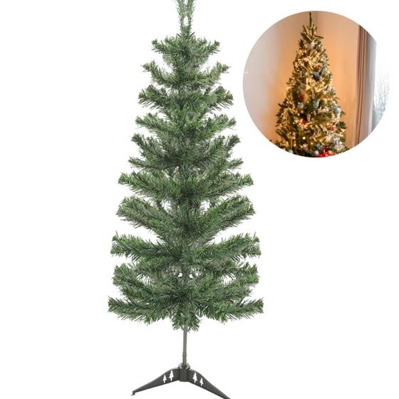 Imagem de Árvore de Natal Verde 90cm 85 Galhos Com Base Plástico