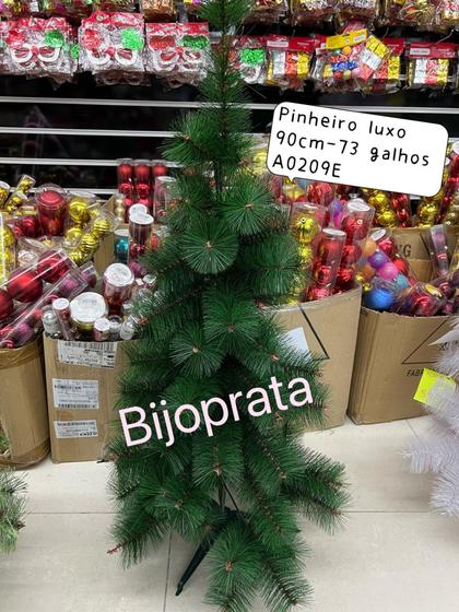 Imagem de Árvore De Natal verde / branca Pinheiro cheio 60cm/90cm(Tudos Modelos)