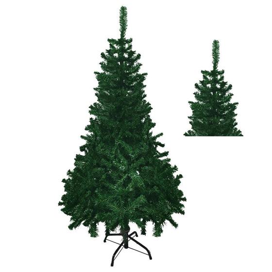 Imagem de Arvore de Natal Verde Pinheiro 150cm 320 Galhos Natalino Decoraçao