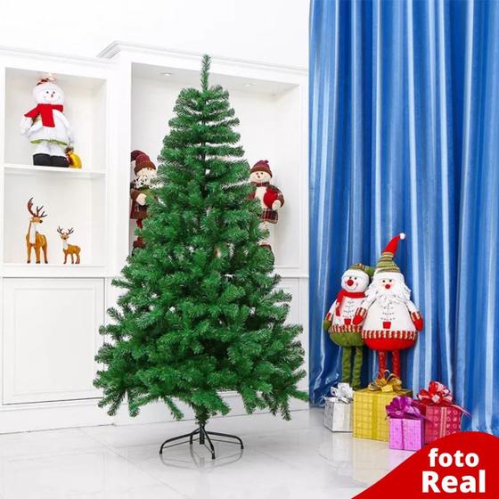 Imagem de Árvore Grande De Natal Decorativa 1,80 Metros Luxo