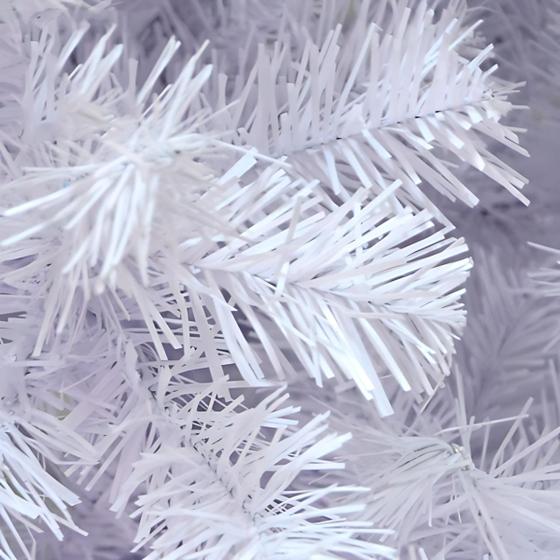 Árvore Natal Para Mesa Decoração Cor Branca 50 Galhos 60cm - 01Smart