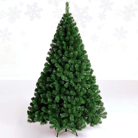Imagem de Árvore Pinheiro De Natal Gigante Luxo Dinamarquês Cor Verde 1,50m 525 Galhos A0715H - Chibrali