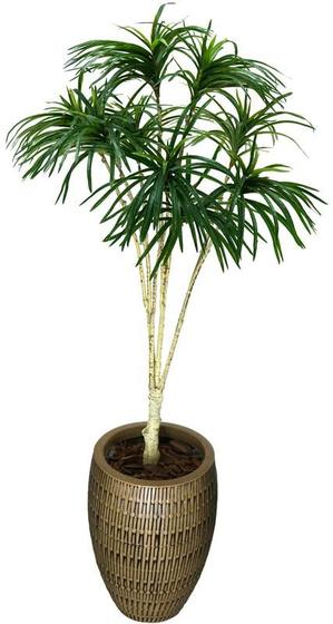 Imagem de Árvore Planta Artificial Dracena 164cm Grande Folhagem Luxo